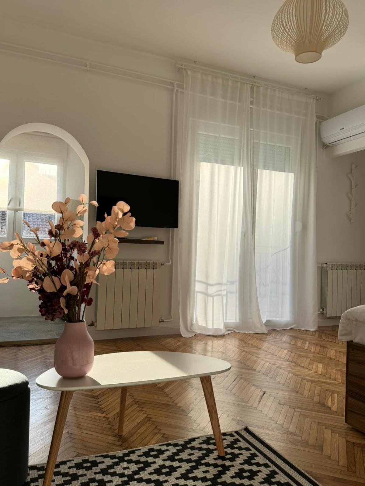 Balconia Sunny Apartment In Centre Of Beograd Eksteriør bilde